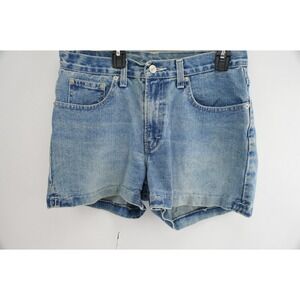 Jordache Denim Shorts Womens 11/12 Blue Light Wash High Rise Vintage Excellent